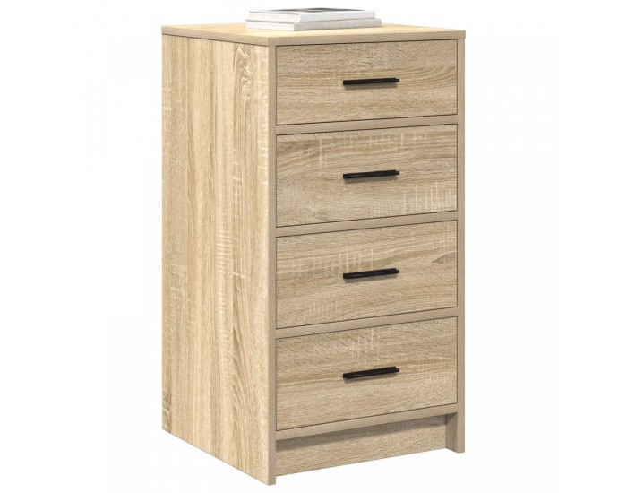 Sonata H Сайдборд Сонома Оук 40x41x75 см Инженерна дървесина