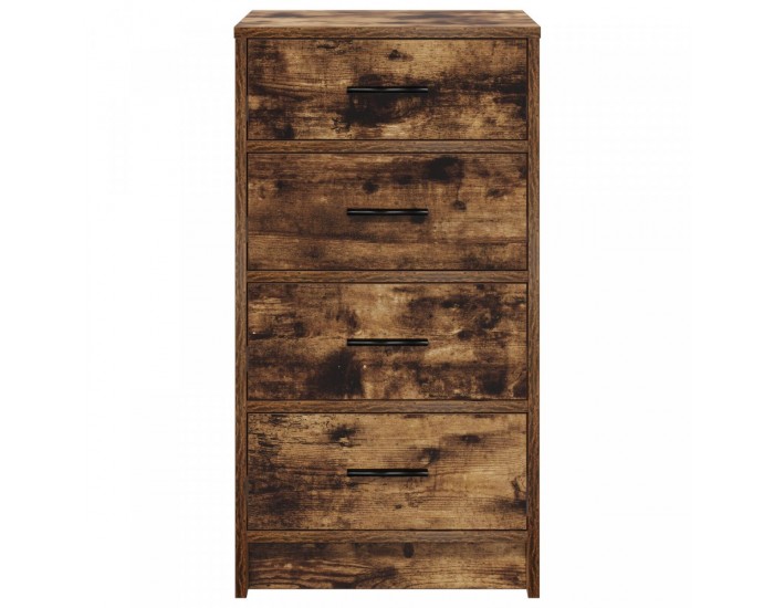 Sonata H Секционен шкаф опушен дъб 40x41x75 см Инженерно дърво