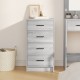 Sonata H сив шкаф 40x41x75 см от инженерна дървесина