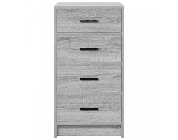 Sonata H сив шкаф 40x41x75 см от инженерна дървесина