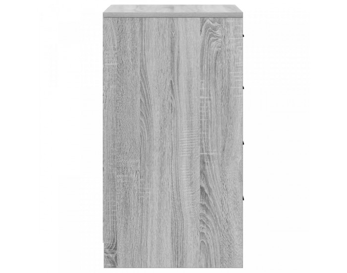 Sonata H сив шкаф 40x41x75 см от инженерна дървесина