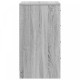 Sonata H сив шкаф 40x41x75 см от инженерна дървесина