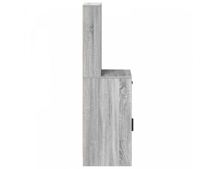Sonata H Висок шкаф  Сив сонома 40x41x135 см Инженерна дървесина