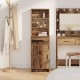 Sonata H Висок шкаф от старо дърво 40x41x135 см
