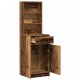 Sonata H Висок шкаф от старо дърво 40x41x135 см