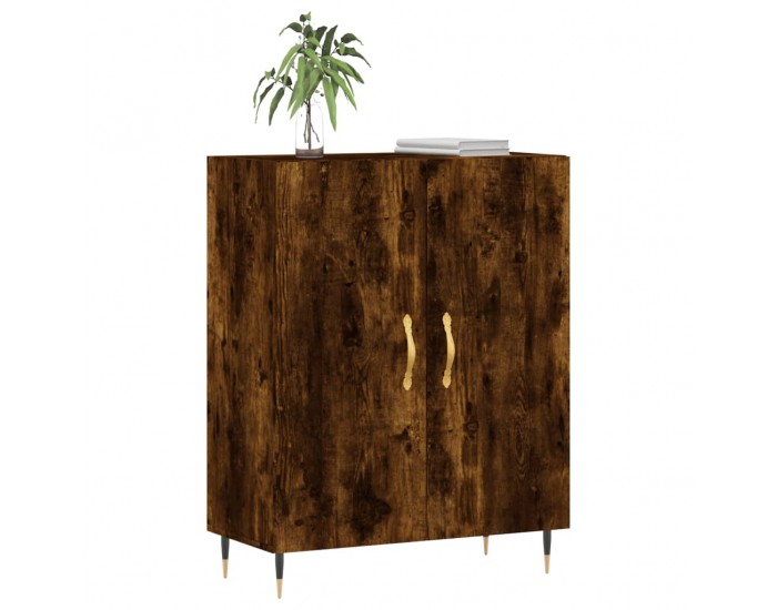 Sonata Dulap, stejar fumuriu, 69,5x34x90 cm, lemn compozit