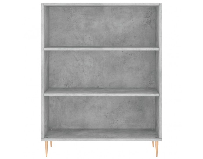 Sonata H Висок шкаф, бетонно сив, 69,5x34x180 см, инженерно дърво