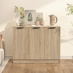 Sonata H Сайдборд, сонома дъб, 90,5x30x70 см, инженерно дърво - Corpuri, vitrine, biblioteci modulare