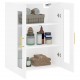 Sonata Dulap cu montaj pe perete, alb, 69,5x34x90 cm