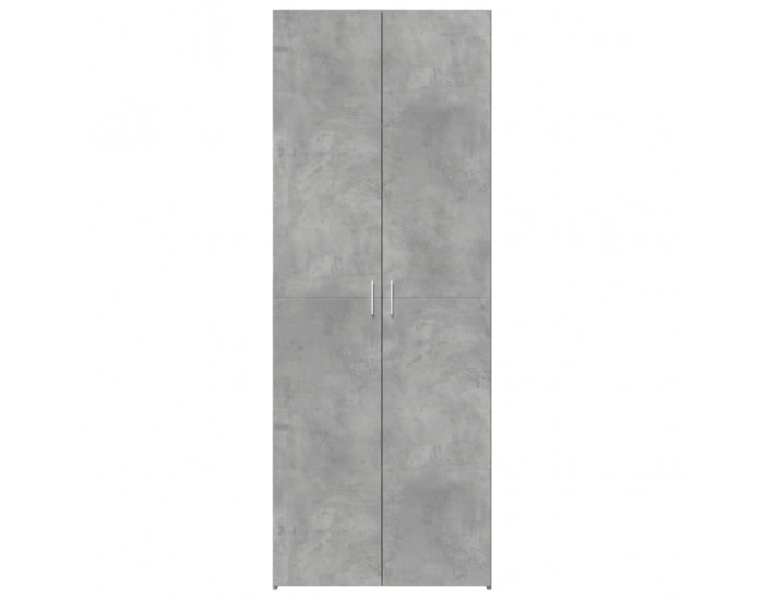 Sonata H Висок шкаф, бетонно сив, 70x42,5x185 см, инженерно дърво