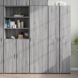Sonata H Висок шкаф, сив сонома, 50x42,5x185 см, инженерно дърво - Corpuri, vitrine, biblioteci modulare