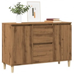 Sonata H Сайдборд, дъб артизан, 102x35x70 см, инженерно дърво - Corpuri, vitrine, biblioteci modulare