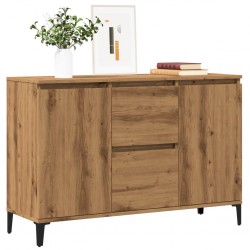 Sonata H Сайдборд, дъб артизан, 102x35x70 см, инженерно дърво - Corpuri, vitrine, biblioteci modulare