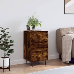 Sonata H Бюфет опушен дъб 40x35x70 см инженерно дърво - Living