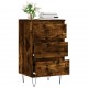 Sonata H Бюфет опушен дъб 40x35x70 см инженерно дърво