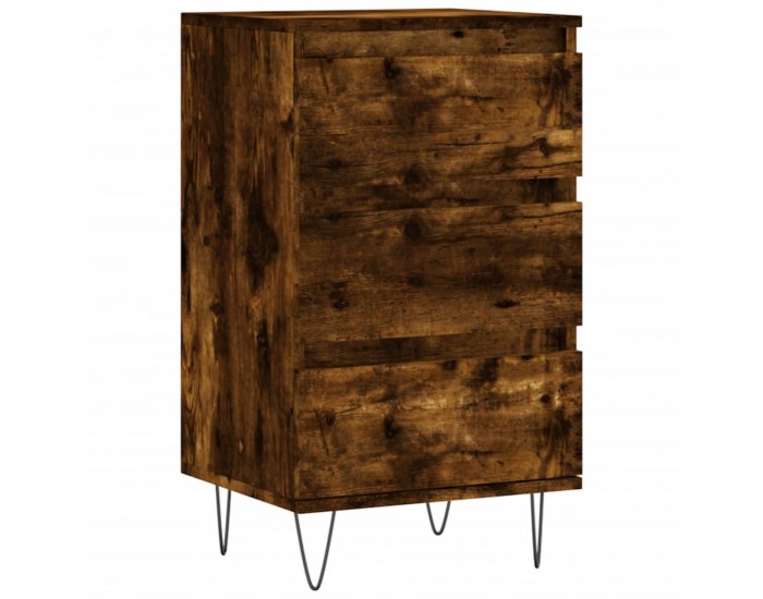 Sonata H Бюфет опушен дъб 40x35x70 см инженерно дърво
