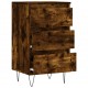 Sonata H Бюфет опушен дъб 40x35x70 см инженерно дърво