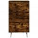 Sonata H Бюфет опушен дъб 40x35x70 см инженерно дърво