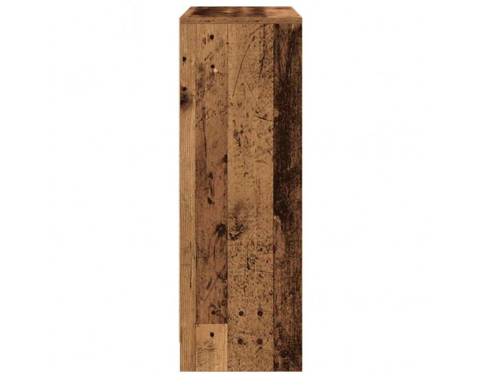 Sonata H Бюфет с чекмеджета и вратички, старо дърво, 73x31x90 см