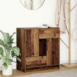 Sonata H Бюфет с чекмеджета и вратички, старо дърво, 70,5x34x74,5 см - Living