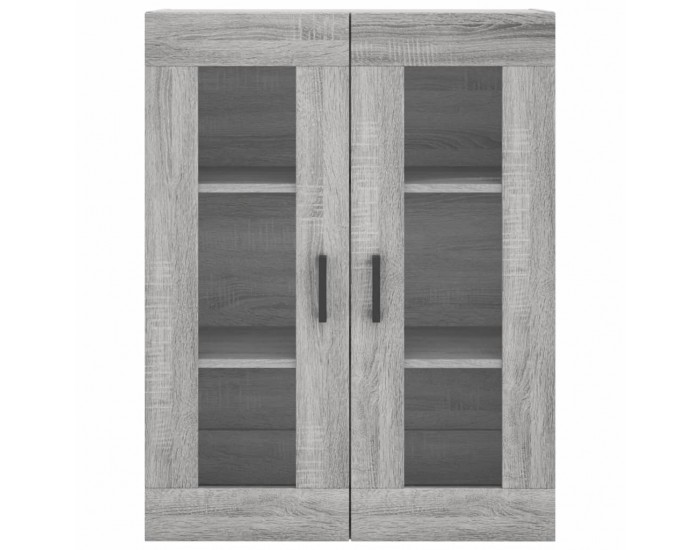 Sonata Dulap înalt, gri sonoma, 69,5x34x180 cm, lemn compozit