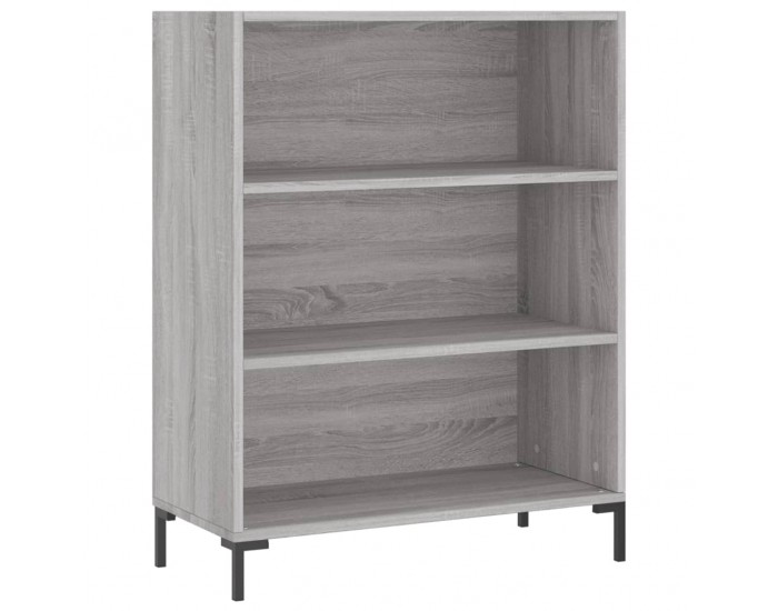 Sonata Dulap înalt, gri sonoma, 69,5x34x180 cm, lemn compozit