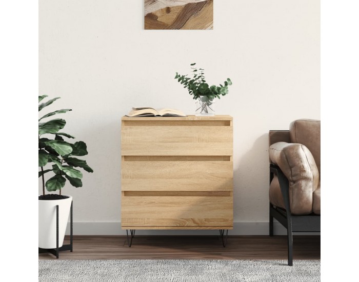 Sonata H Сайдборд, дъб сонома, 60x35x70 см, инженерно дърво