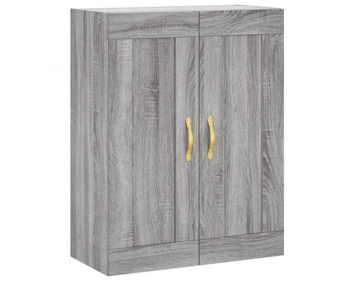 Sonata Dulap înalt, gri sonoma, 69,5x34x180 cm, lemn compozit