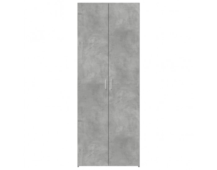 Sonata H Висок шкаф, бетонно сив, 70x42,5x185 см, инженерно дърво