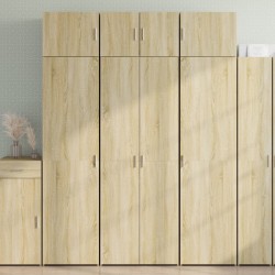 Sonata H Шкаф за съхранение, дъб сонома, 70x42,5x225 см, инженерно дърво - Corpuri, vitrine, biblioteci modulare