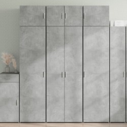 Sonata H Шкаф за съхранение бетонно сив 70x42,5x225 см инженерно дърво - Corpuri, vitrine, biblioteci modulare
