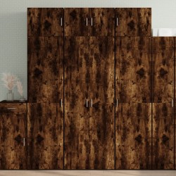 Sonata H Шкаф за съхранение, опушен дъб, 70x42,5x225 см, инженерно дърво - Corpuri, vitrine, biblioteci modulare