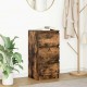 Sonata H Сайдборд, опушен дъб, 37,5x35x76 см, инженерно дърво