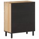 Sonata H Странични шкафове 2 бр 60x33x75 см манго масивно дърво