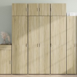 Sonata H Висок шкаф, сонома дъб, 70x42,5x185 см, инженерно дърво - Corpuri, vitrine, biblioteci modulare