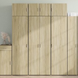 Sonata H Висок шкаф, сонома дъб, 70x42,5x185 см, инженерно дърво - Corpuri, vitrine, biblioteci modulare