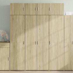 Sonata H Висок шкаф, сонома дъб, 80x42,5x185 см, инженерно дърво - Corpuri, vitrine, biblioteci modulare