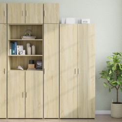 Sonata H Тесен шкаф, сонома дъб, 30x42,5x225 см, инженерно дърво - Corpuri, vitrine, biblioteci modulare