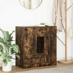 Sonata H Бюфет с чекмеджета и вратички, опушен дъб, 70,5x34x74,5 см - Living