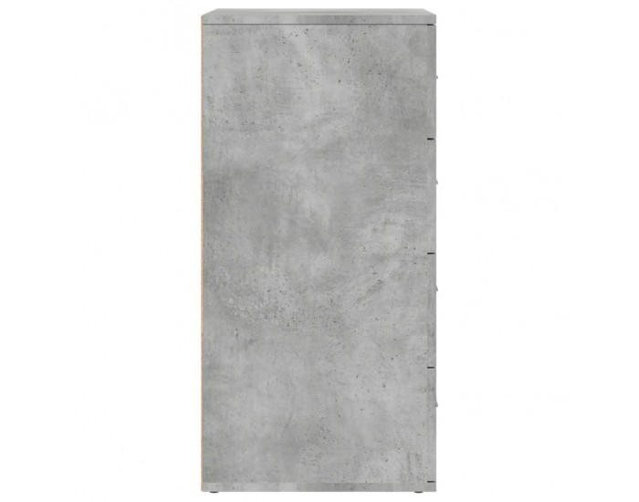 Sonata H Сайдборди, 2 бр, бетонно сиви, 60x39x80 см, инженерно дърво