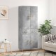 Sonata H Висок шкаф, бетонно сив, 69,5x34x180 см, инженерно дърво