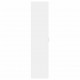 Sonata H Висок шкаф, бял, 45x42,5x185 см, инженерно дърво
