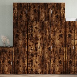 Sonata H Висок шкаф, опушен дъб, 80x42,5x249 см, инженерно дърво - Corpuri, vitrine, biblioteci modulare