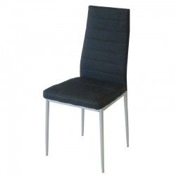 Трапезен стол АМ-С170B черен текстил - Scaune de dining