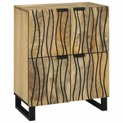 Sonata H Шкаф 60x33.5x75 см от масивно манго и конструкторска дървесина - Corpuri, vitrine, biblioteci modulare