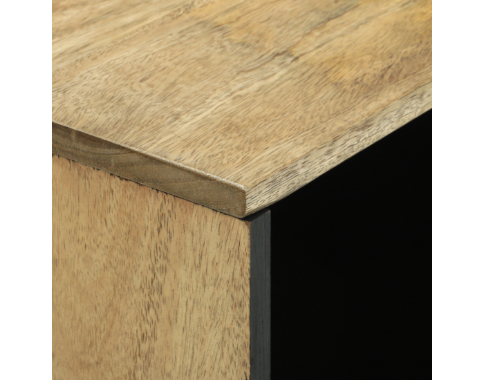 Sonata H Шкаф за съхранение 80x33.5x75 см от здраво дърво манго
