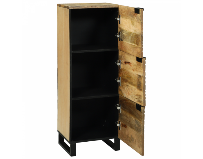 Sonata H височинен бюфет 40x33.5x110 см от масивна мангова дървесина