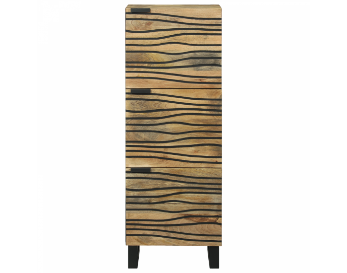 Sonata H височинен бюфет 40x33.5x110 см от масивна мангова дървесина