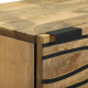 Sonata H височинен бюфет 40x33.5x110 см от масивна мангова дървесина