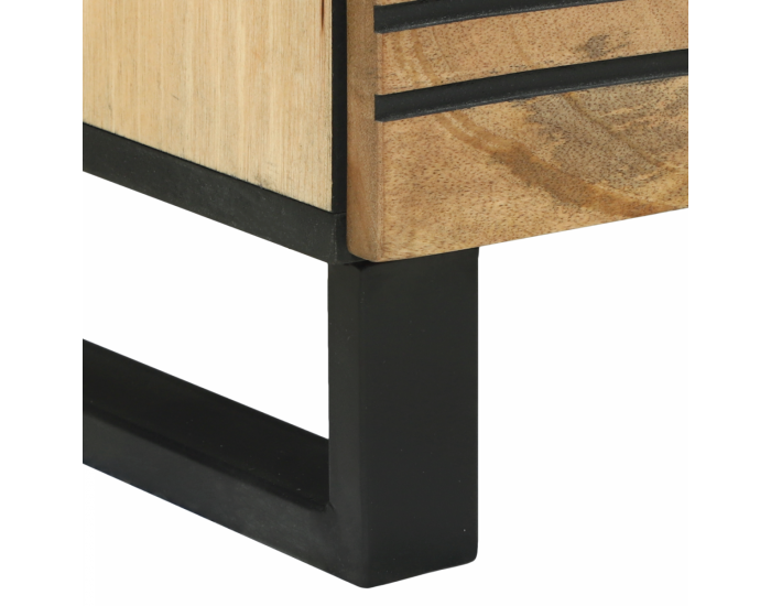 Sonata H височинен бюфет 40x33.5x110 см от масивна мангова дървесина